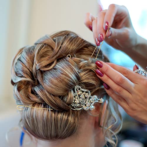 363Pcs Bobby Pins Kit, 100Pcs Hair Pins for Women 100Pcs U Shape Hair Pins, 160Pcs Elastic Hair Bands - Image 4