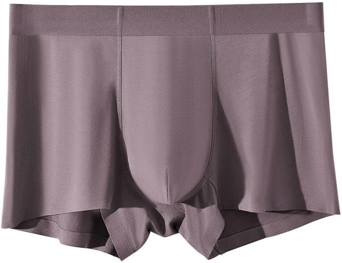 Straight-leg pants, sporty style Modal Men's Underwear Seamless Mid Waist Boxer Shorts and the all-day comfort