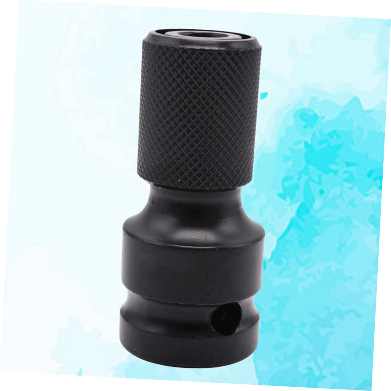 LALAFINA 1/2 Drive to 1/4 Socket Adaptor Telescopic Drill Chuck Converter Wrench