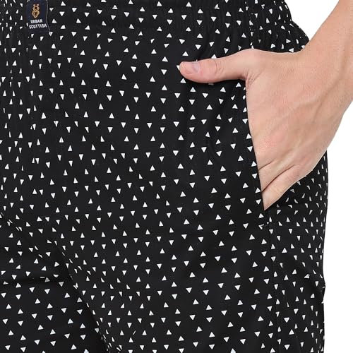Image of Urban Scottish 100% Comfortable Men's Lounge Pants, Leisure-Wear Withn Elastic Waist-Band & Regular Fit, Machine Washable Stayt Home Clothing, Expert Craftsmanship Featuring Plush to The Touch Feel