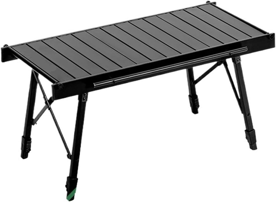 Portable Outdoor Camp Table Foldable Desk for Dark Style Gear Assemble Free Combination