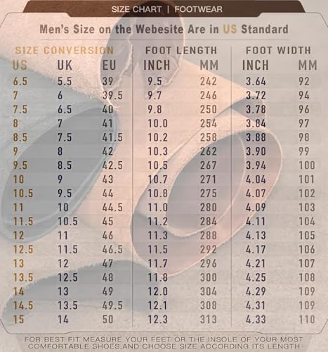 Sawbehind Mens Boots Men's Comfortable Handmade Leather Boots – Waterproof Arch Support Spacious Toe Box Outdoor Leather Shoes2