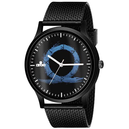 AROA Watch New Watch for God of War Ragnarok Logo Model : 426 Men Black Metal Type Rubber Analog Watch Black Dial for Men Stylish Watch for Boys (B0C3DHJK3D) Amazon Price History, Amazon Price Tracker