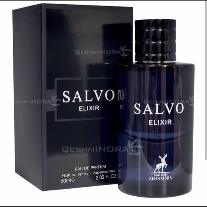 Maison Alhambra Salvo Elixir Eau de Parfum - Intense Men's Fragrance, 60ml | Rich & Captivating Scent-image-48