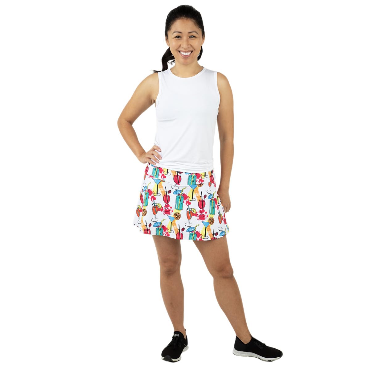 Cocktails on The Court Tennisrock | Pickleball Skort