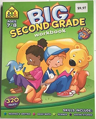 Sz Workbk Big 2nd Grade G Size Ea Sz Big Second Grade Get Ready Workbook