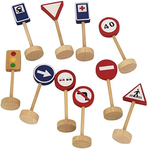 Goula – Sac señales de tráfico, Juego educativo preescolar para iniciarse en la educación vial a partir de 4 años