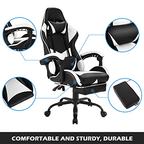 image for Advwin Gaming Chair Racing Office Computer Ergonomic Video Game Chair,