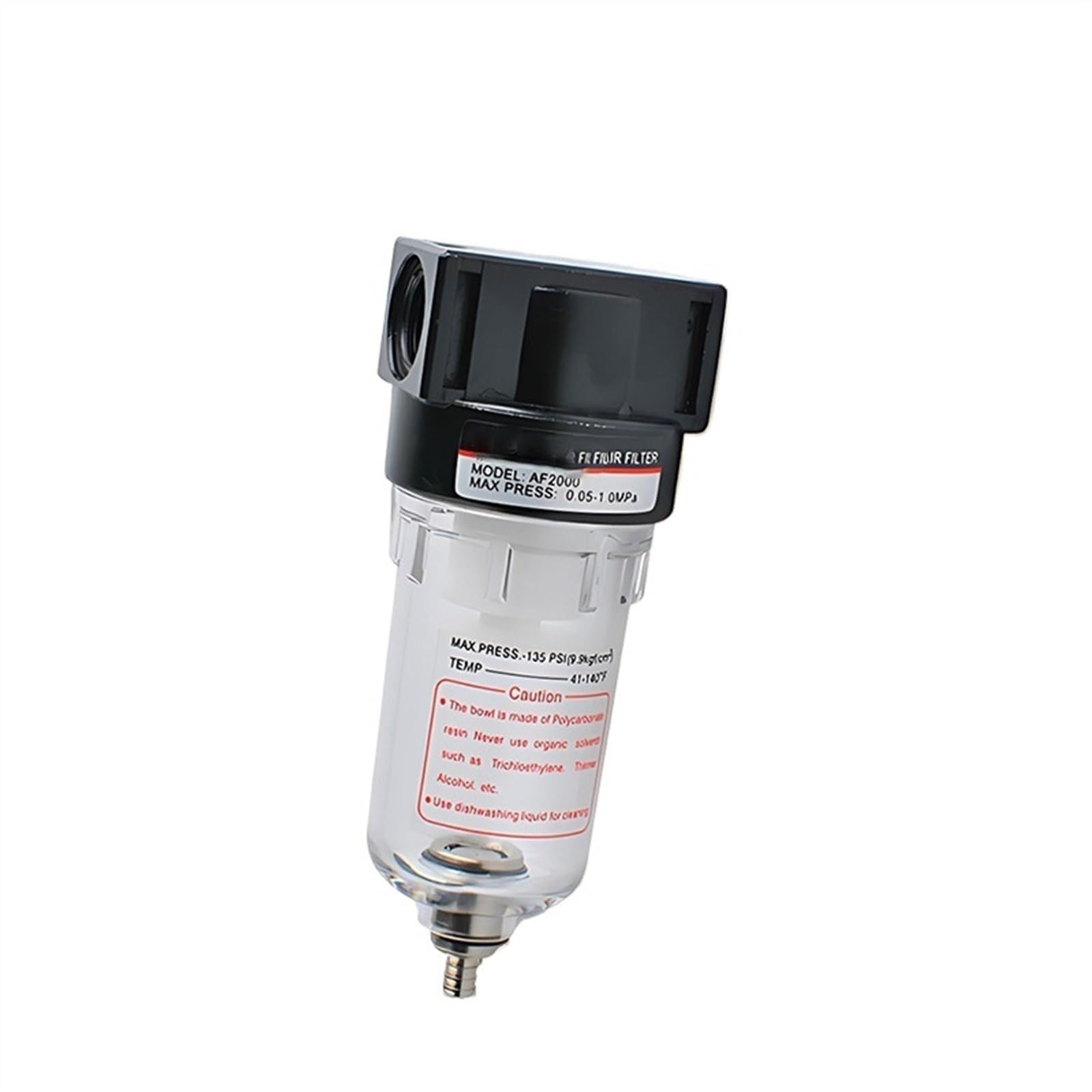 AYNRJKKX 1/4 Air Processor AF2000 AF2000-02 Copper Filter Pump Oil Water Separator Pneumatic Components Compressor(AF w (BT12-02x2))