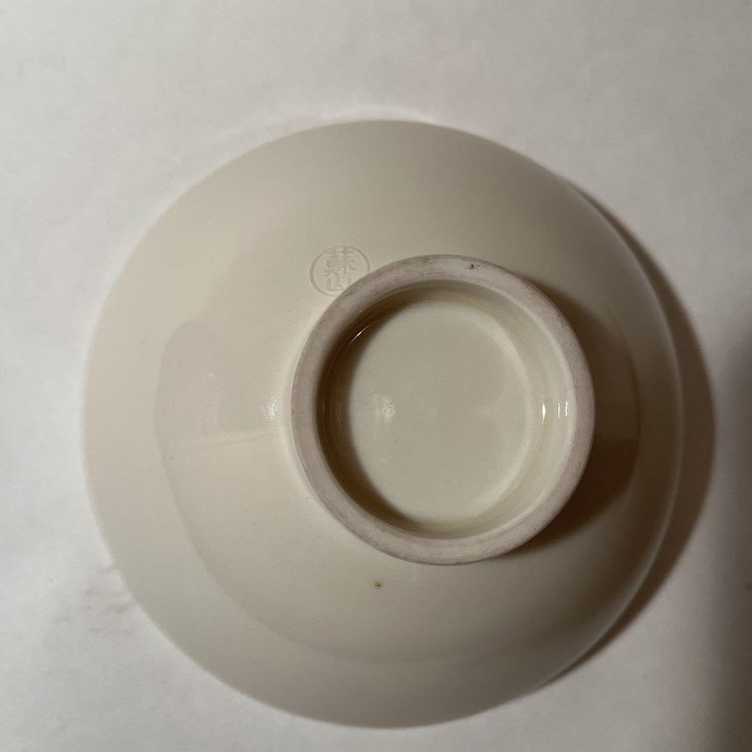 白磁茶碗　二代　諏訪蘇山 白磁茶碗 二代 諏訪蘇山(作) 共箱 | 古美術ささき