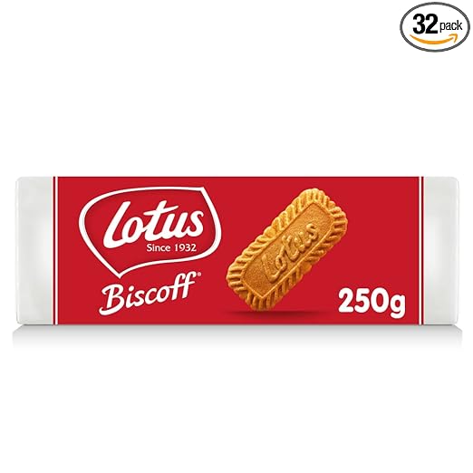Biscoff Lotus Cookies - Caramelized Biscuit Cookie - 250 Gram - Non-GMO Project Verified and Vegan