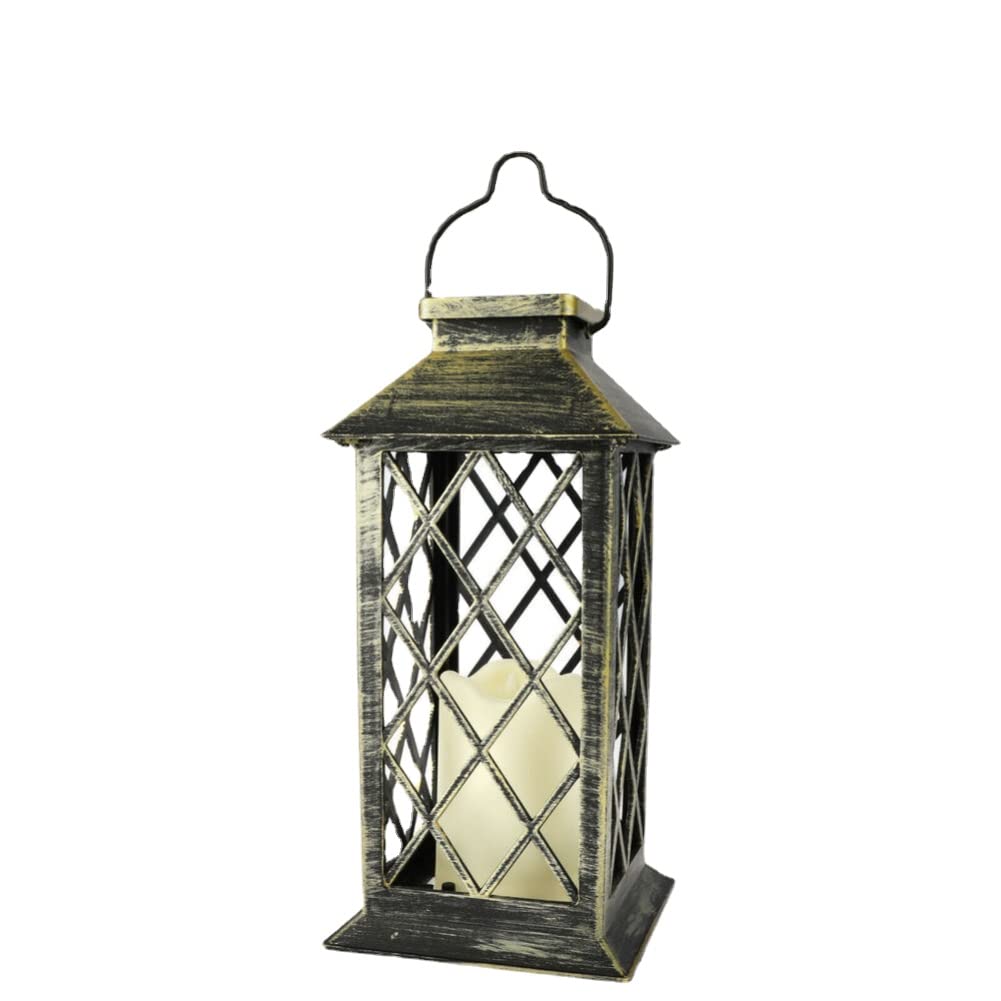 Anso #B Led Solar Lantern Hanging Light Outdoor Yard Patio Garden Decor Lamp Landscape (#B)