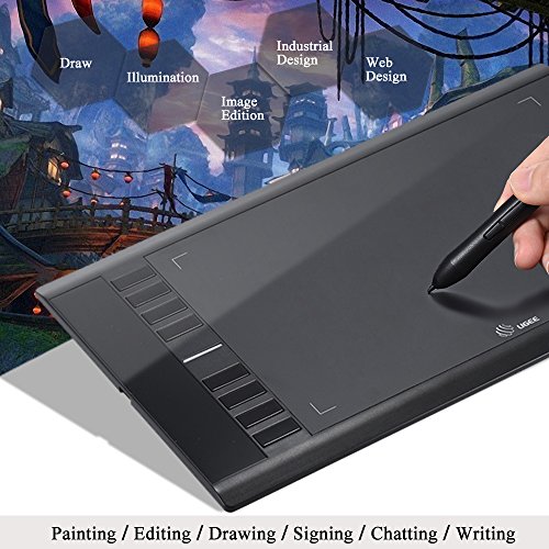 Ugee M708 Ultra-thin Draw Digital Graphics Drawing Painting Tablet 8192 Level Pressure Sensitivity