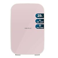 Cecotec Frigorifero Piccolo Bolero MiniCooling 10L Bahamas Rosa. Capacità 10L. Funzionamento 12