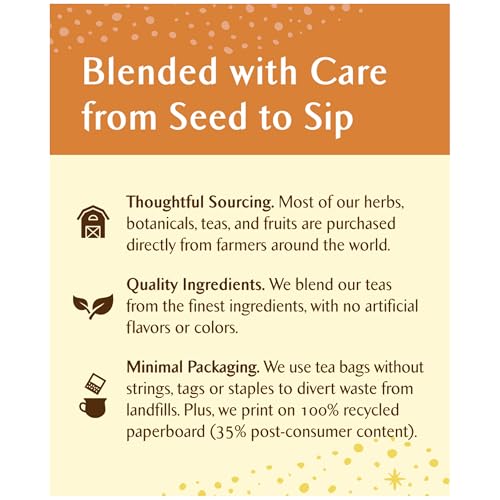 Image of Celestial Seasonings Tea Bags Sweet Harvest Pumpkin Black Tea 18 Count
