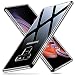 ESR Glass Case for Galaxy Note 9, 9H Tempered Glass Back Cover[Scratch-Resistant]+Soft Silicone Bumper Compatible for Samsung Galaxy Note 9, Clear
