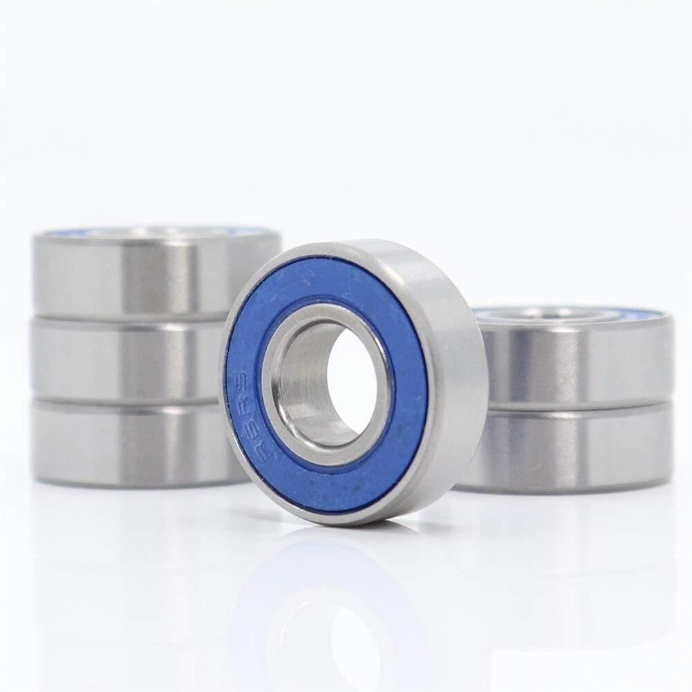 Bearing, Repair Kits R6rs ABEC-3 Bearings Blue Sealed Inch Size R6-2RS Shaft Ball Bearing R6 Parts for Hobby RC Car Truck 6Pcs Wear Resistance