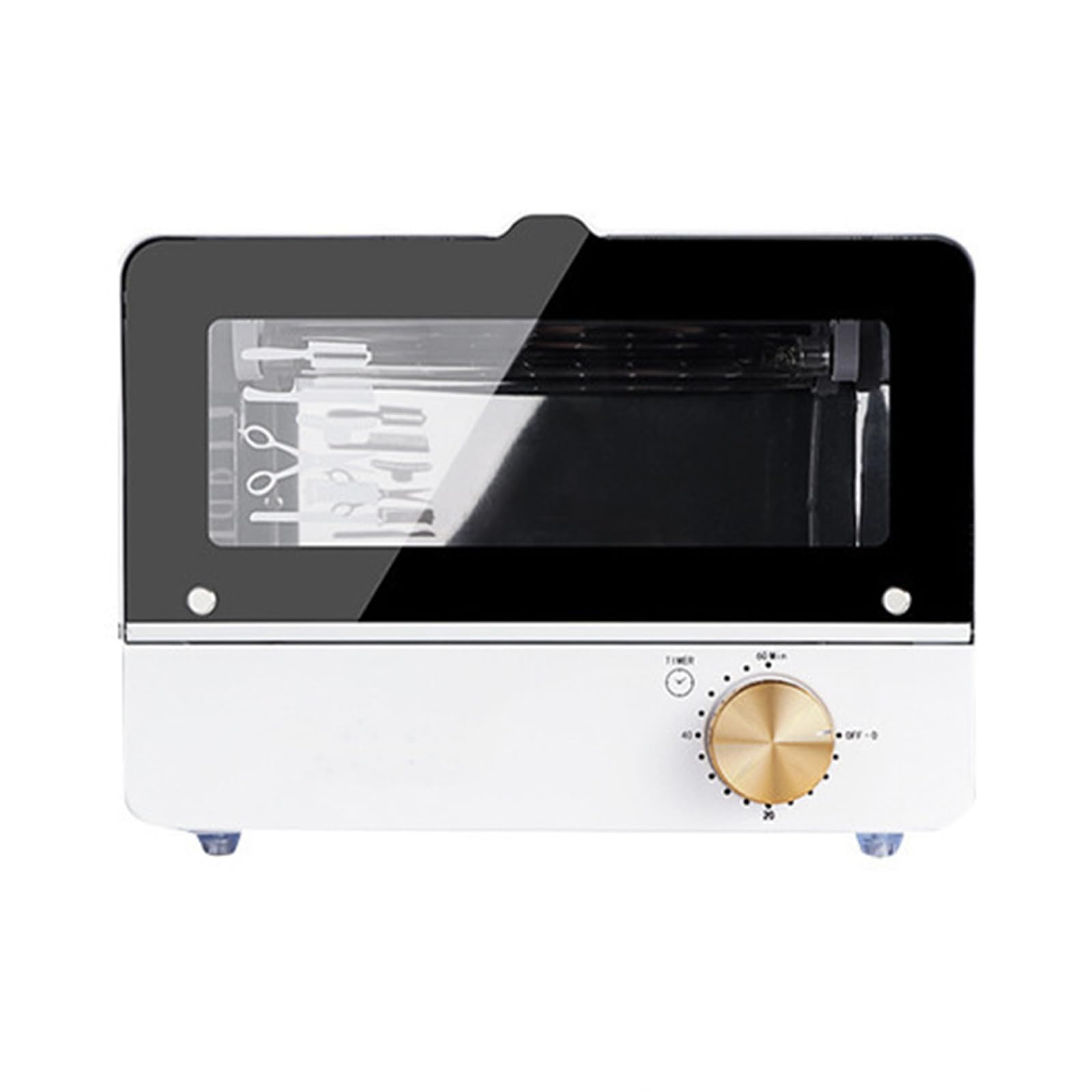 Machine de désinfection pour outils esthéticiens à double action UV et minuterie de précision