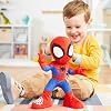 Marvel Spidey and His Amazing Friends Dance 'N Crawl Spidey, Interactive Plush Toy with 20 Phrases & Sounds, 2 Songs, Super Hero Toys for Kids 3 & Up