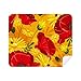 Canvas Flowers Painting Corn Cleaning Cloth Screen Cleaner 2pcs Suede Fabric