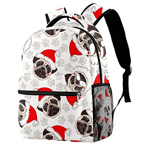 Sac à dos voyage chiot et carlin avec porte-gourde idéal pour les sorties