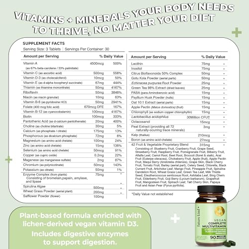 Future Kind Vegan Multivitamin Complete