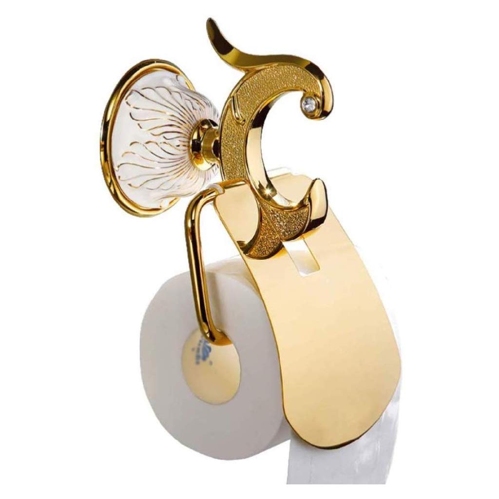 Holder-Aggiornamento Metallo Carta igienica Supporto di Carta igienica for Il Bagno, in Acciaio Inox Supporto del Tessuto del Libro, fissato al Muro