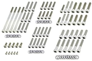 Screws4Bikes Motorschrauben Komplettsatz Dyna 06-17 Edelstahl