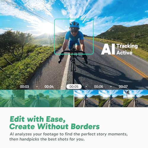 Akaso 360 Weatherproof 360° Action Camera Cycling Combo miniatura 6