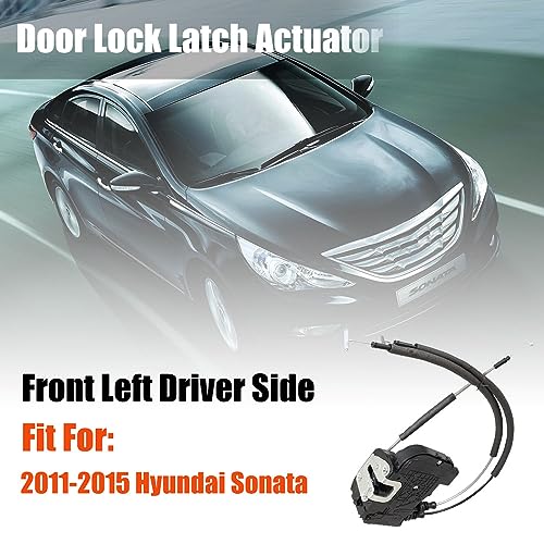 Image of 813103S010 Door Latch Lock Actuator Fit for Hyundai Sonata 2011-2015, Front Left Driver Side Door Lock Actuator Motor Compatible with 11-15 Sonata Replaces OEM 81310-3S010