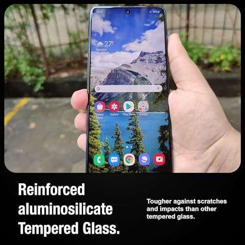 Image of Supershieldz NeoGuard HD+ Tempered Glass Screen Protector Guard for Samsung Galaxy M51, M62, F62 and A71, 9H Hardness | Case-Friendly | Easy Installation Kit