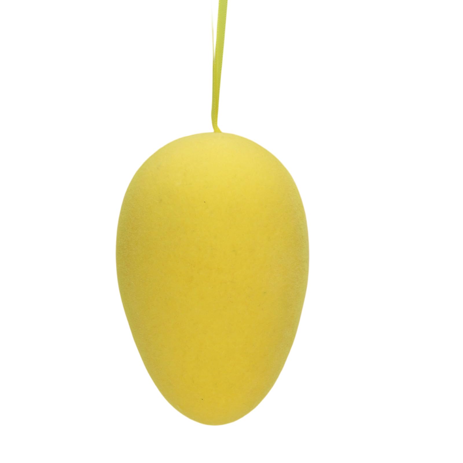Kalttoy Yellow Simulated Moss Eggs Hanging Decoration Colorful Easter Eggs Ornament For Mantels Door Window Wall Holiday Decoration