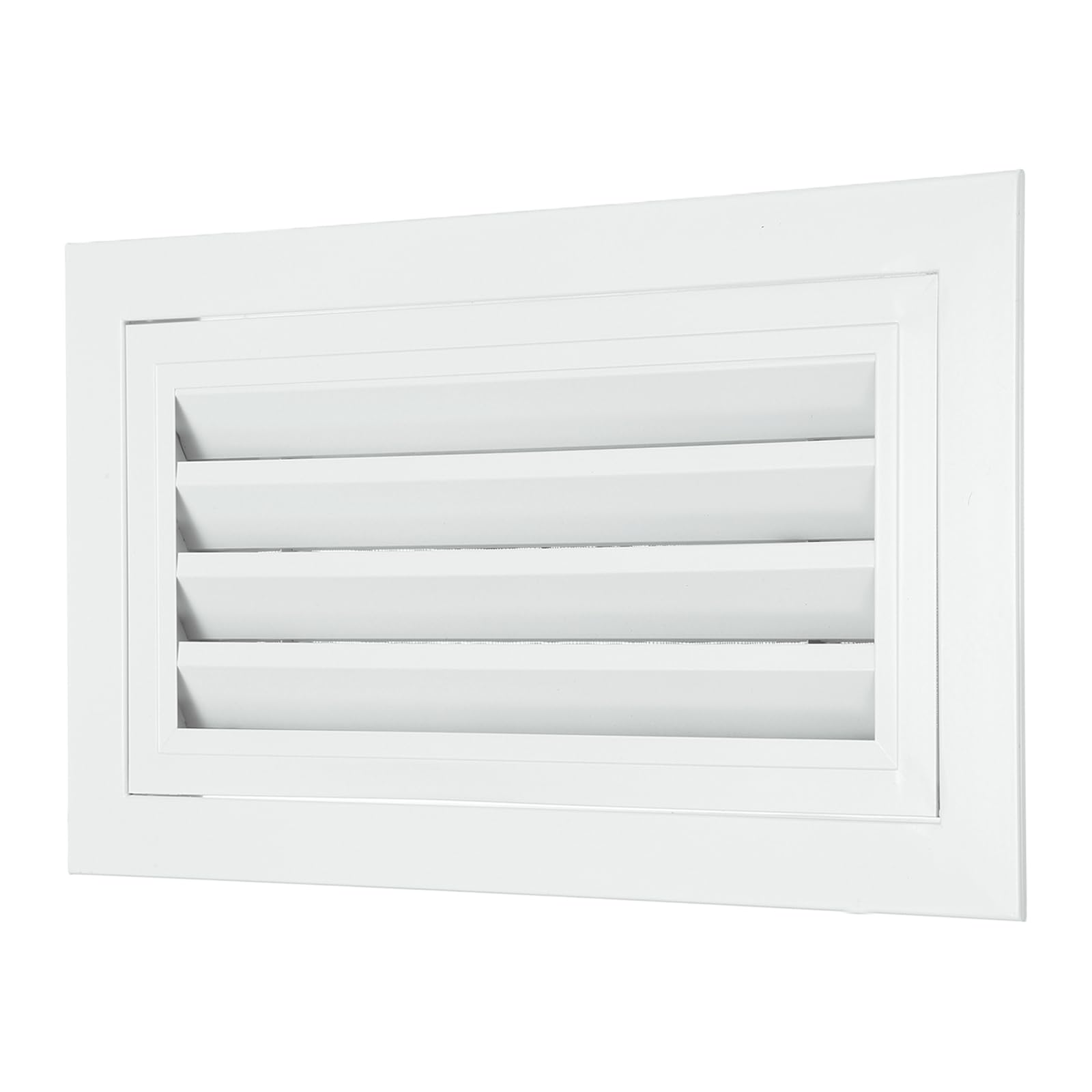 PATIKIL Rejilla De Ventilación De Aguilón De Aluminio De 8" X 16" Blanco