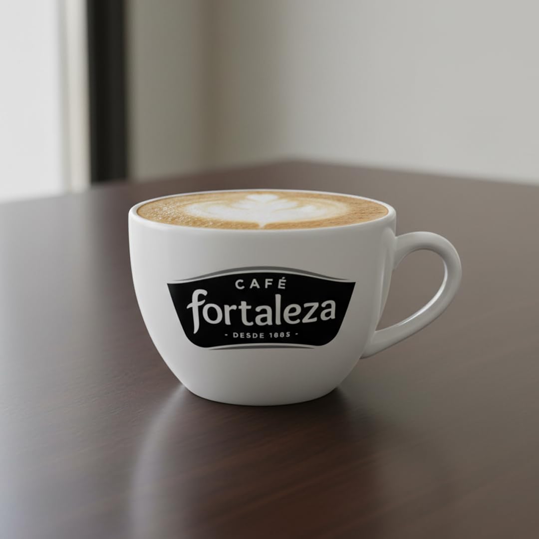 CAFÉ FORTALEZA Café Molido de Colombia 100% Arábica Pack 250g x 8 - Total 2 Kg – Café Colombiano con Suavidad y Aroma Floral - Molido con Matices Herbales - Café Suave para Cafetera Filtro o Italiana
