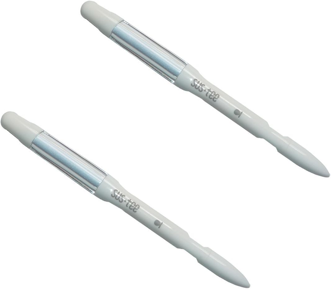 IPPINKA Sustee Aquameter Set of 2, Plant Moisture Sensor, (White, Small, Refillable)