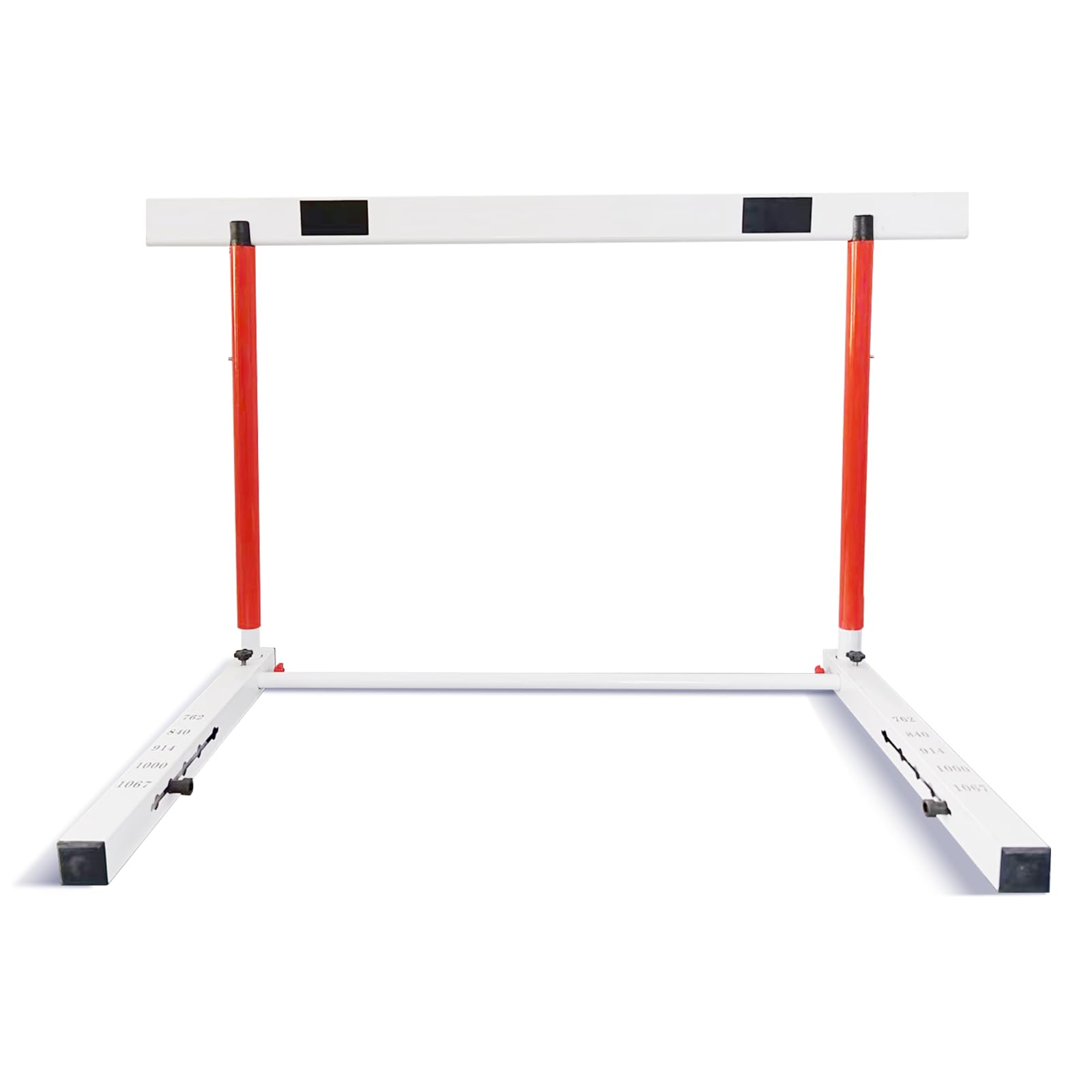 DRKSBESTO Adjustable Track and Field Hurdles Height Sports Training Hurdle with Counterweight Heavy Duty Track and Field Equipment Practice Training