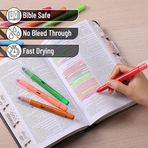 Image of Mr. Pen- No Bleed Gel Highlighters, Colorful, 12 Pack
