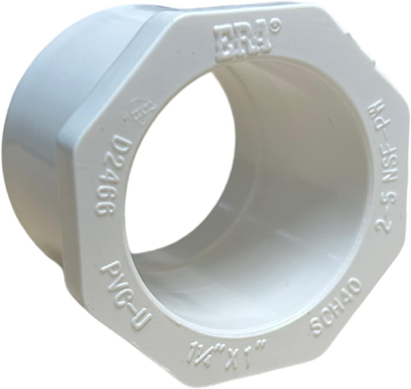 Amazon.com: (5 Pack) ERA Schedule 40 PVC 2 Inch X 1-1/2 Inch Reducer ...