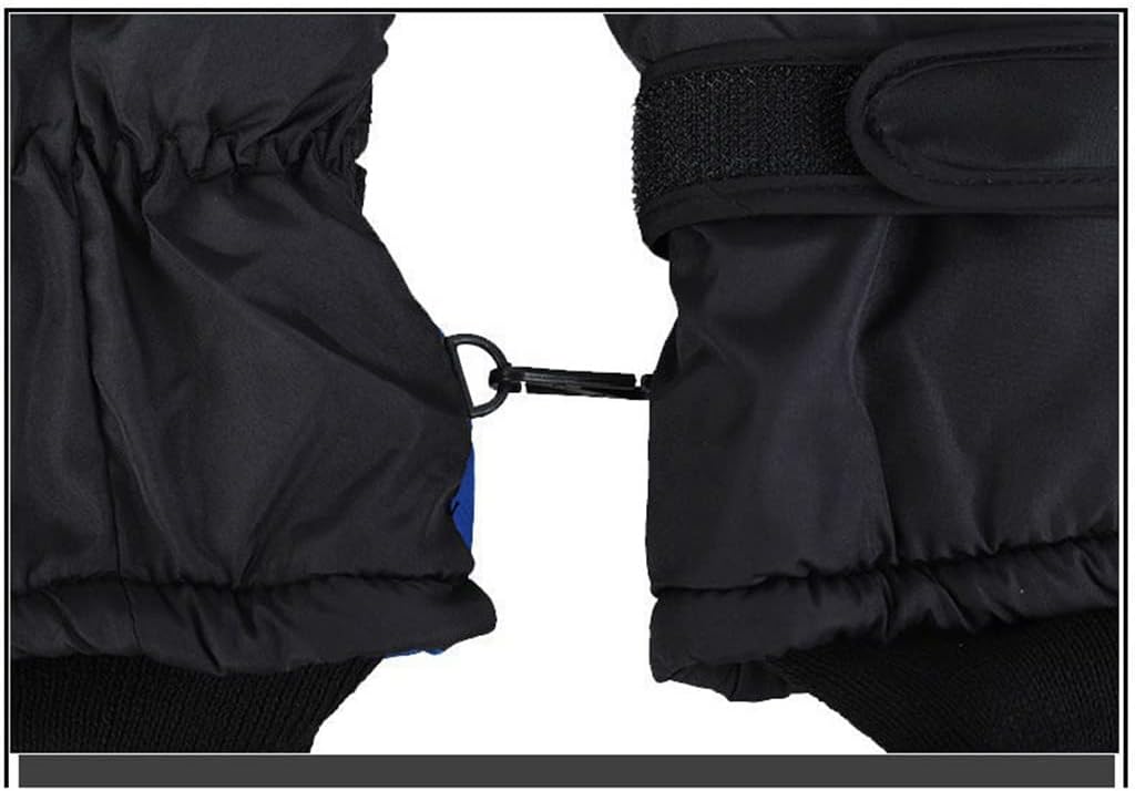 HBJWOV Riding Gloves Men's Winter Men's and Women's Plus Cotton Thick Velvet Warm Electric Motorcycle Touch Screen Skiing