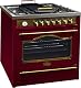 Gasherd mit Gasbackofen Kaiser Empire HGE 93555 Retro 90cm