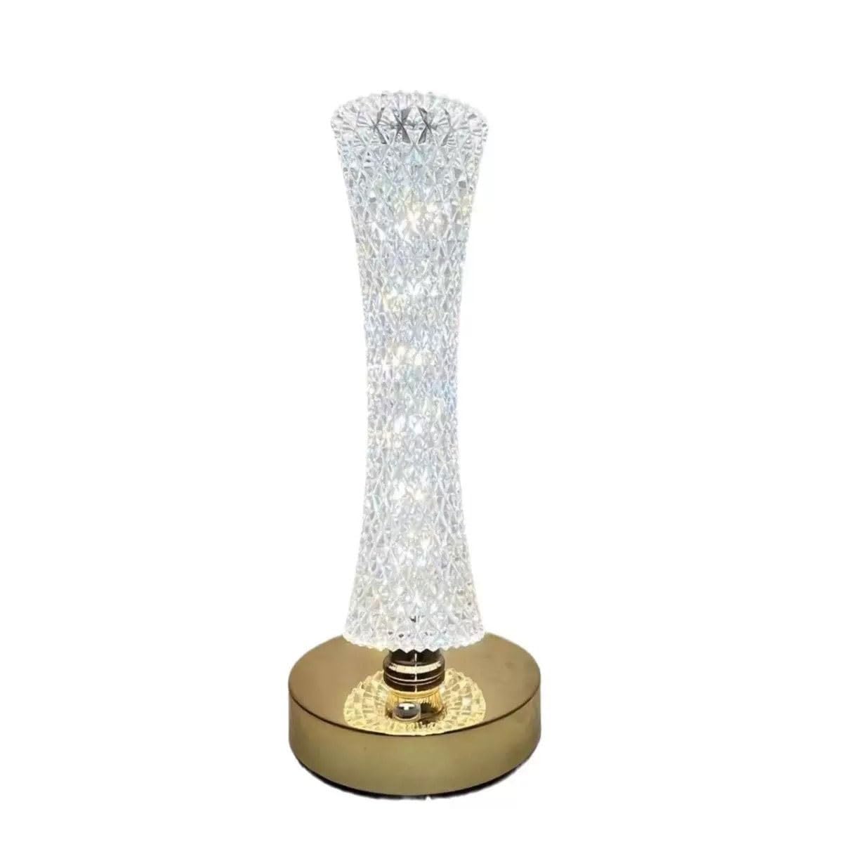 Zeng25liangOu-12 Bedside Lamps Crystal Desk Lamp Simple Bedroom Desktop Decoration Birthday Gift