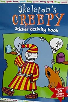 Paperback Skeleton (Creepy Stickers) Book