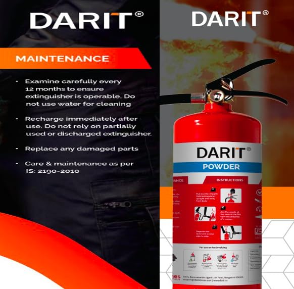 Image of DARIT ABC 50% Dry Powder Fire Extinguishers 6kg