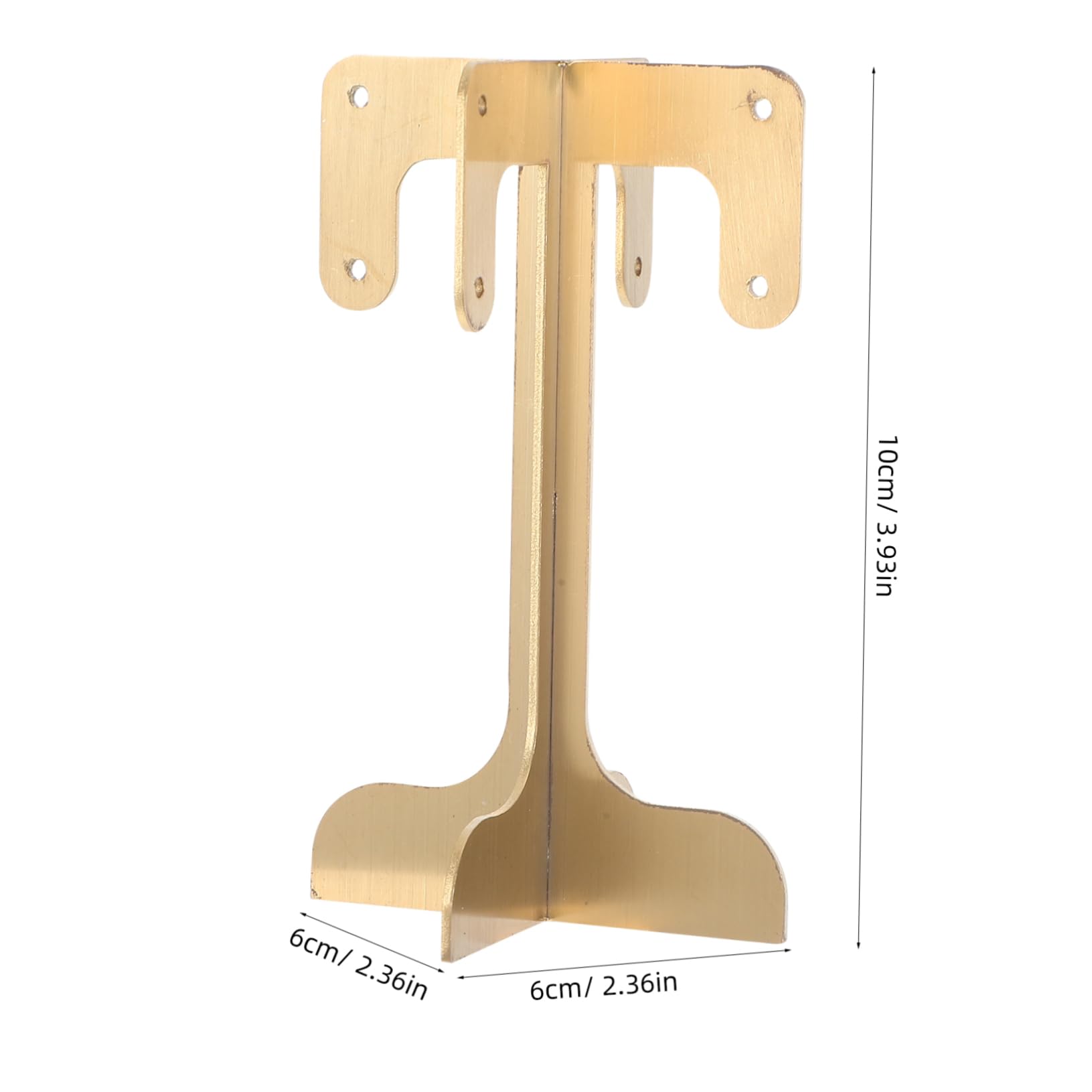 BESPORTBLE Earring Holder Stand Iron Jewelry Organizer Rack with Multifunctional Hooks for Necklaces Earrings for Bedroom Vanity Retail Display Space Saving Design