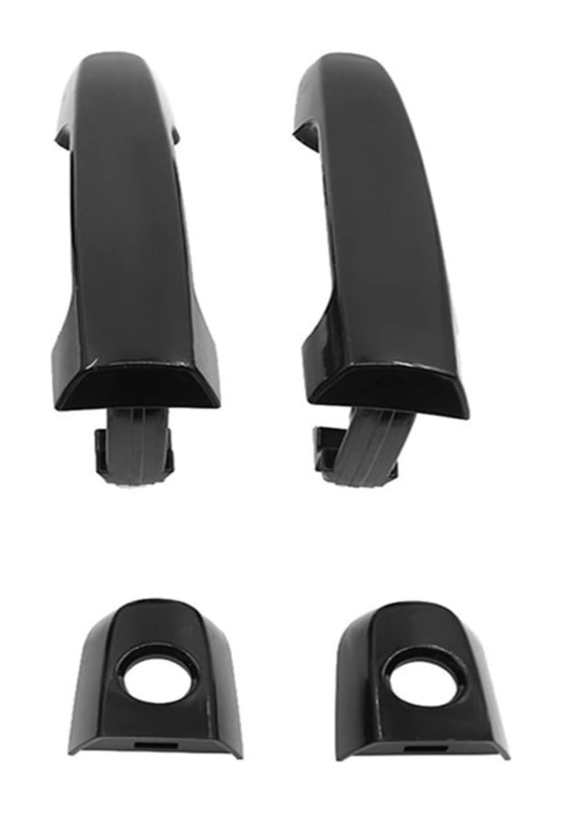 Tytyass 2X 69211-Aa020 Fl Lr Inner Door Handle For Toyota For Corolla For Matrix Exterior Door Handles Fl Fr Rl Rr 4Pcs 69211-Aa010 69211-Aa020