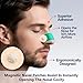 Magnetic Nose Clip Patch Refill,Nasal Strips Refill Pack（30Pairs) Enhanced Breathing, Sleep Aid & Snore Reduction