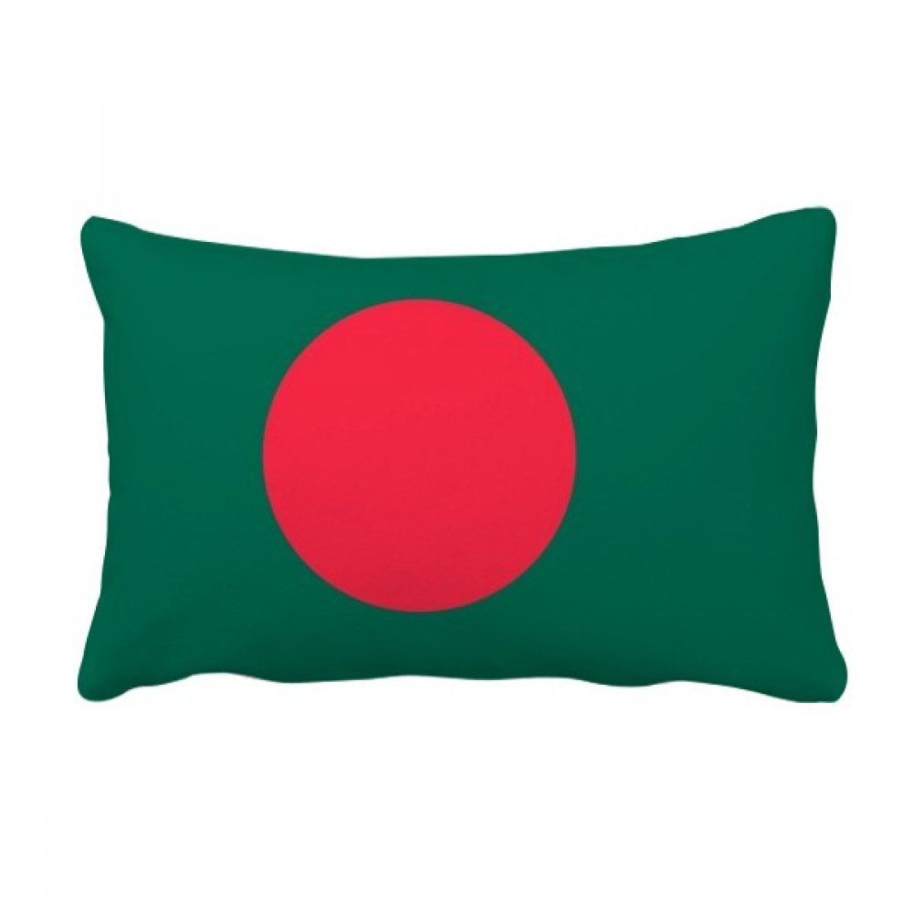 Oreiller Bangladesh drapeau national asie pour décorer un salon chaleureux