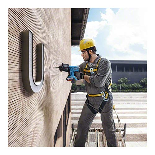 Bosch Professional 18V System Akku Bohrhammer GBH 18V-21 (max. Schlagenergie 2 J, inkl. 2x GBA 18V 4.0Ah Akku, Schnellladegerät GAL 18V-40… – Ansicht 3