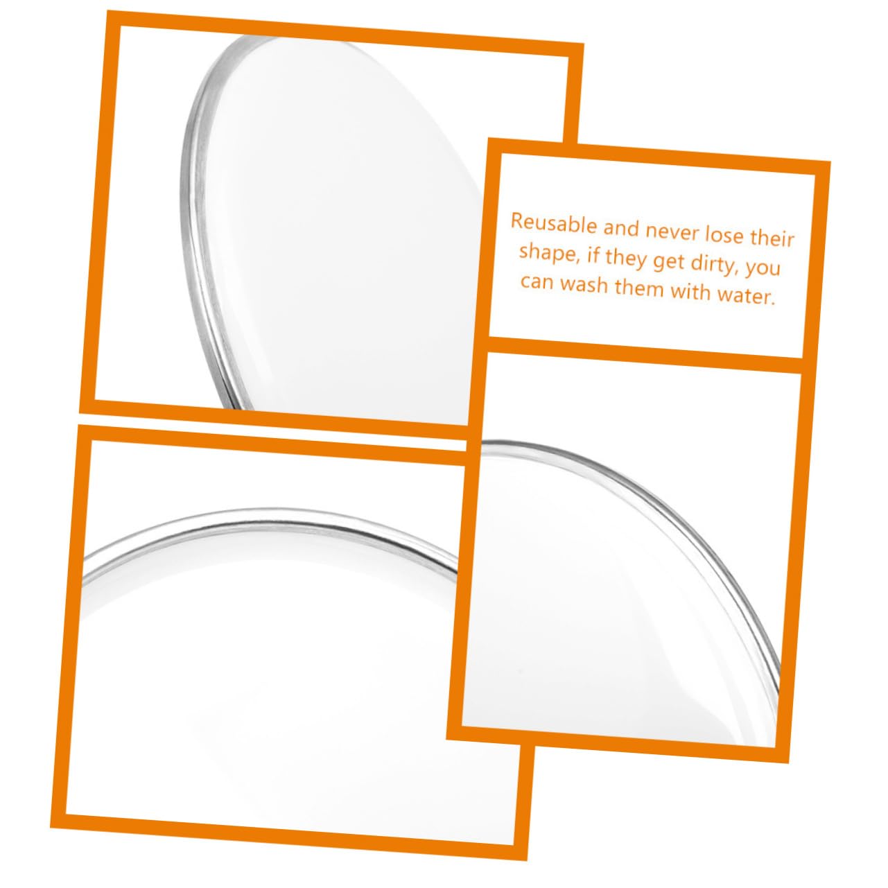 Garneck 8 Jazz Drum Replacement Skin Set 4pcs Drum Head Excellent Sound for Practice and Performance