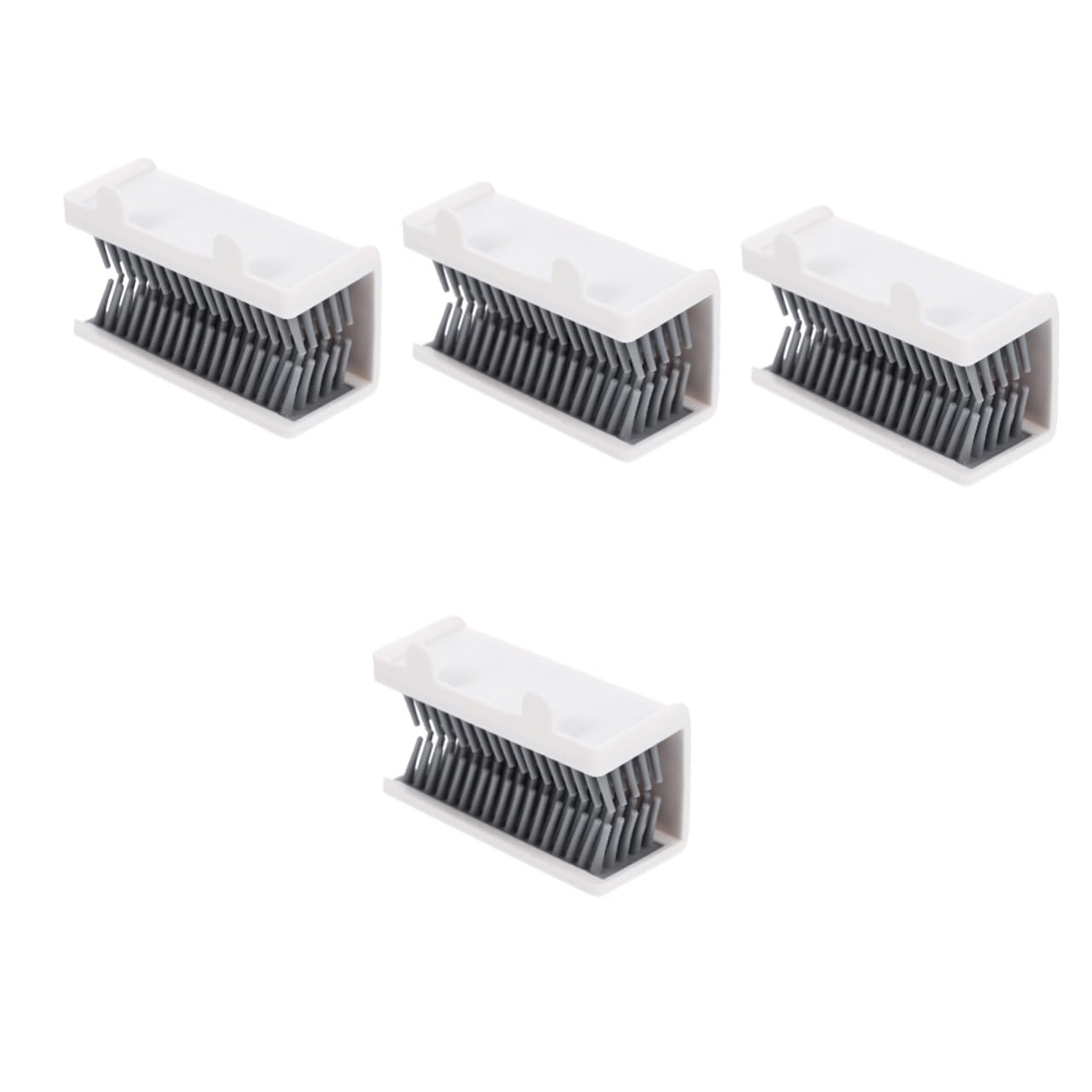 jojofuny 4piezas Colector De Cabello para De Atrapador De Pelo De Pared Reutilizable para Baño Diseño Elegante y Previene Obstrucciones Desagües